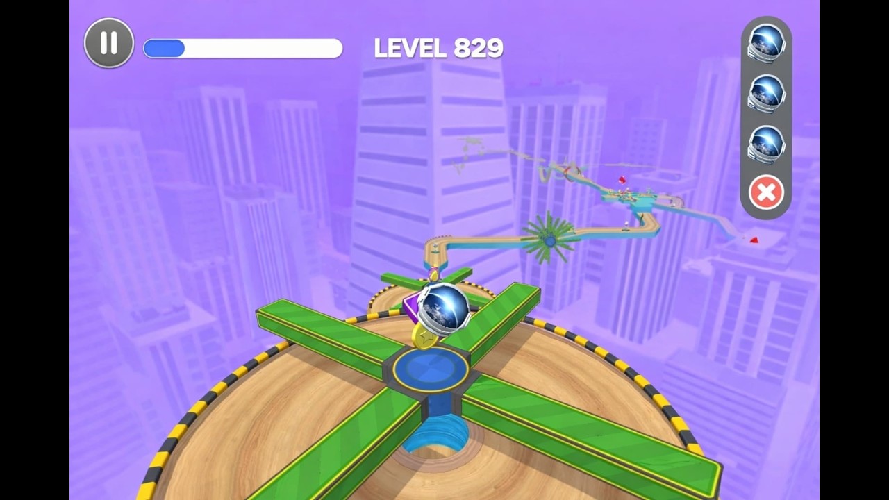 Going Balls, Speed Run, Going Balls Portal Run Gameplay