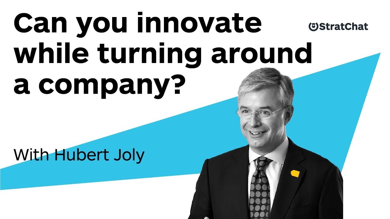 Can you innovate while turning around a company? with Hubert Joly (former CEO of Best Buy)