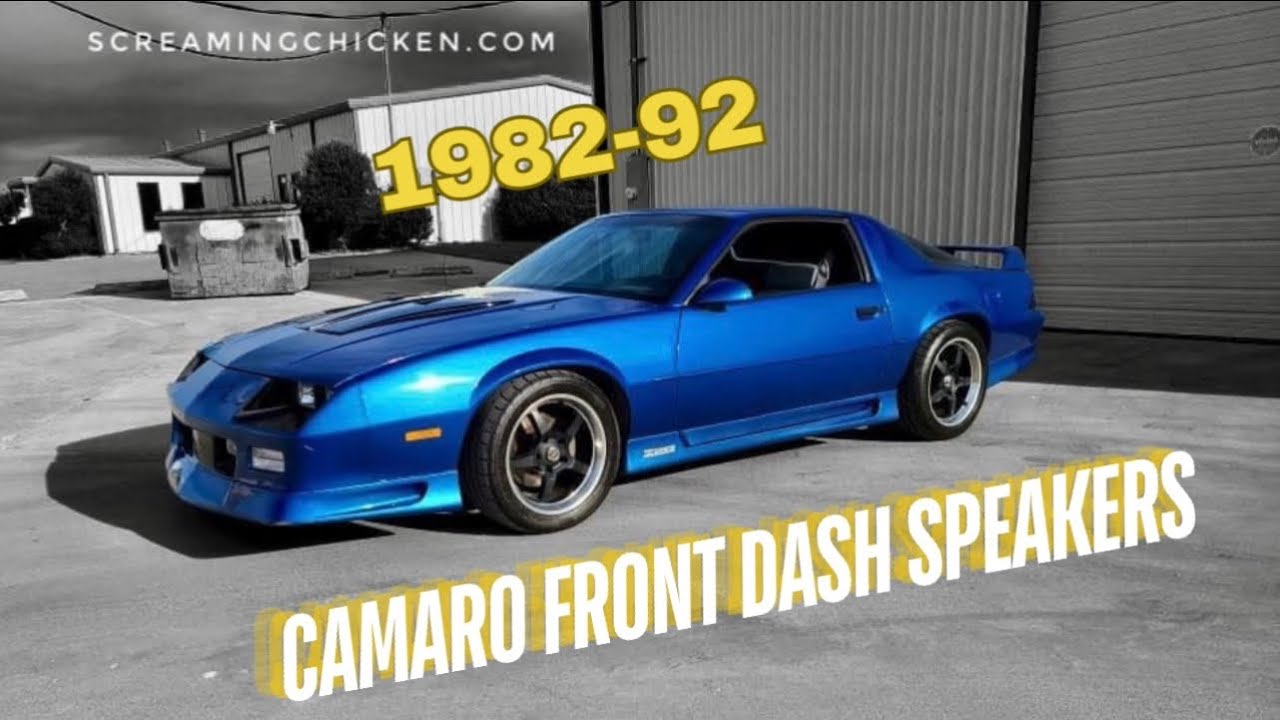 1982-92 Camaro Front Dash Speakers