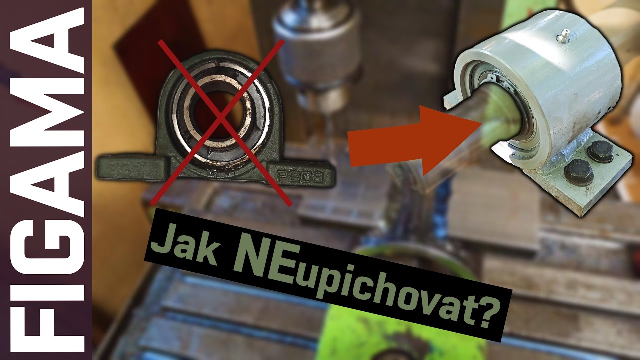 Ložiskový domek - výroba