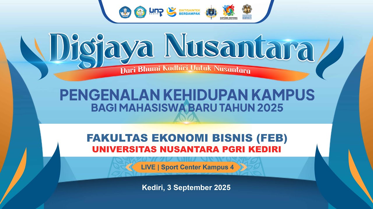 LIVE | PKKMB FAKULTAS FEB - UNP KEDIRI