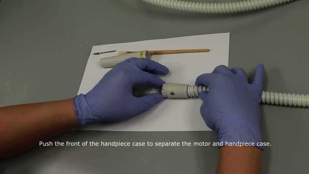 HOW TO CLEAN MEDIPRO HANDPIECE