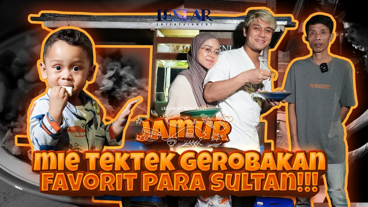 JAMUR : MUKBANG MIE TEKTEK DAN NASGOR FAVORIT LESTI DAN BILLAR!!! HARGA MERAKYAT RASA MEROKET!!!