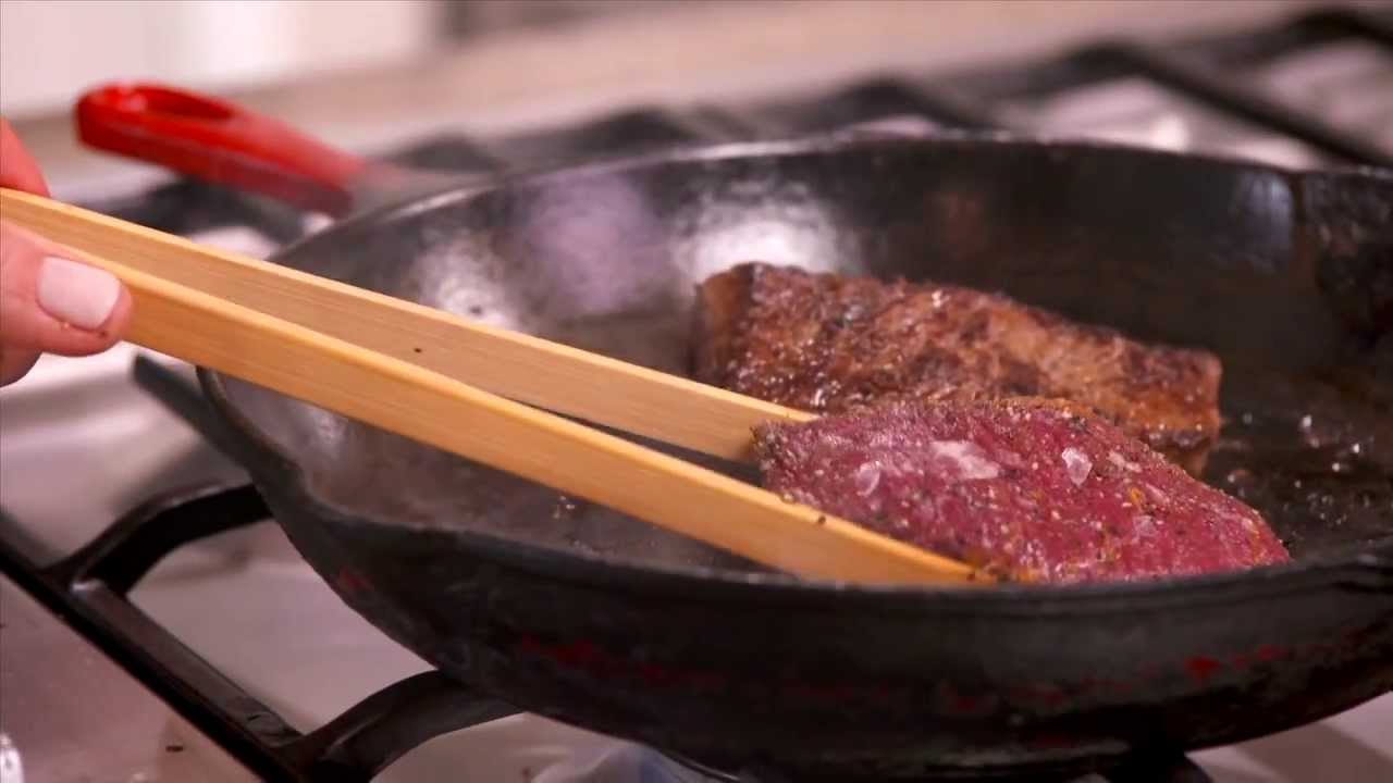 Lamb Steaks with Mediterranean Sauce - Annabel Langbein
