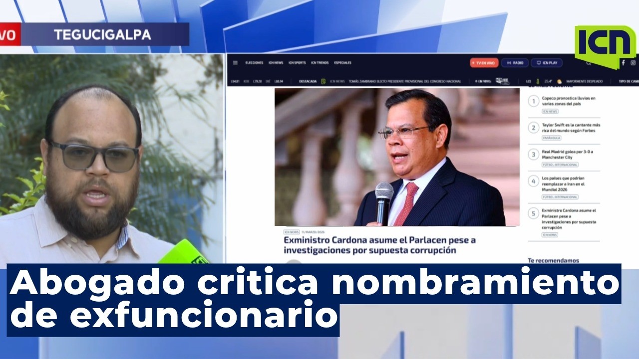 Exfuncionario nacionalista Cardona con cuentas pendientes por corrupción es diputado del Parlacen