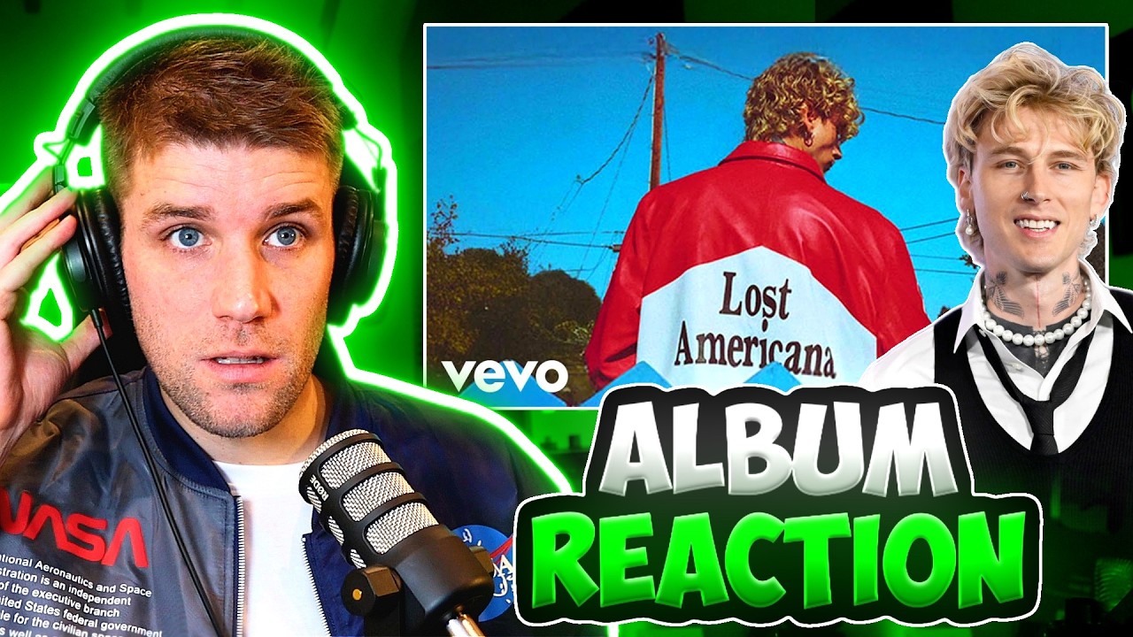 WHY DOES MGK GET SO MUCH HATE?! | Rapper Reacts to MGK - Lost Americana (Album Reaction)