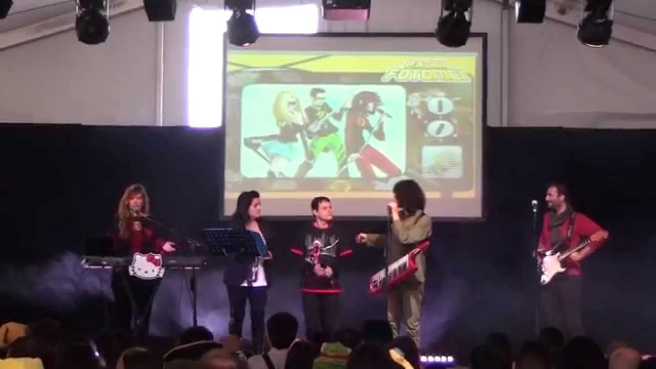 Raggi Fotonici Concerto completo Mantova Comics 2014