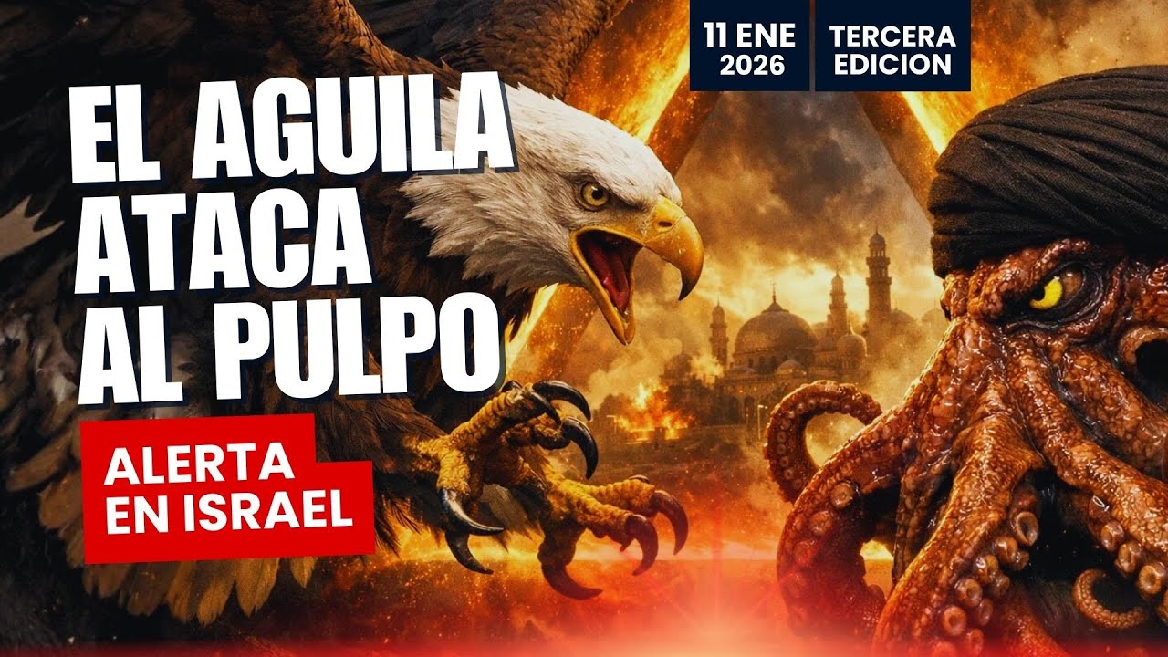 NOTICIAS DE ISRAEL | EL AGUILA AMERICANA ATACA AL PULPO IRANI ISRAEL EN ALERTA 