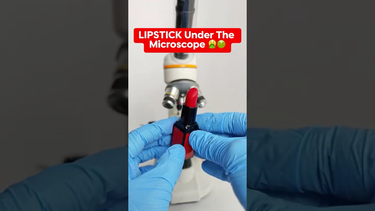 LIPSTICK Under The Microscope!🤮🤢