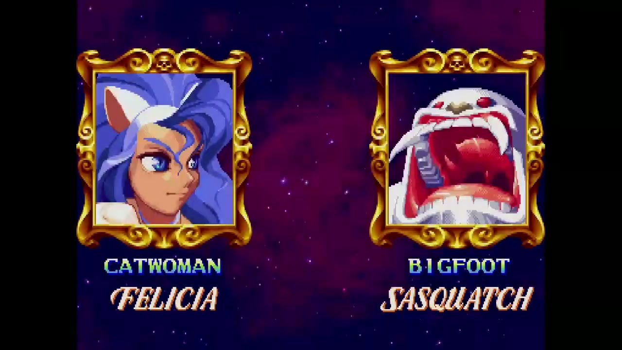 DARKSTALKERS:    FELICIA PART 2
