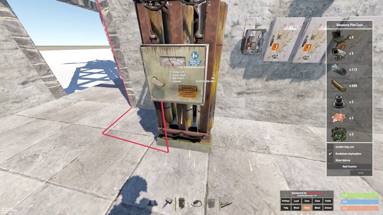 Basic electricity: how to wire up 9 auto turrets on one battery