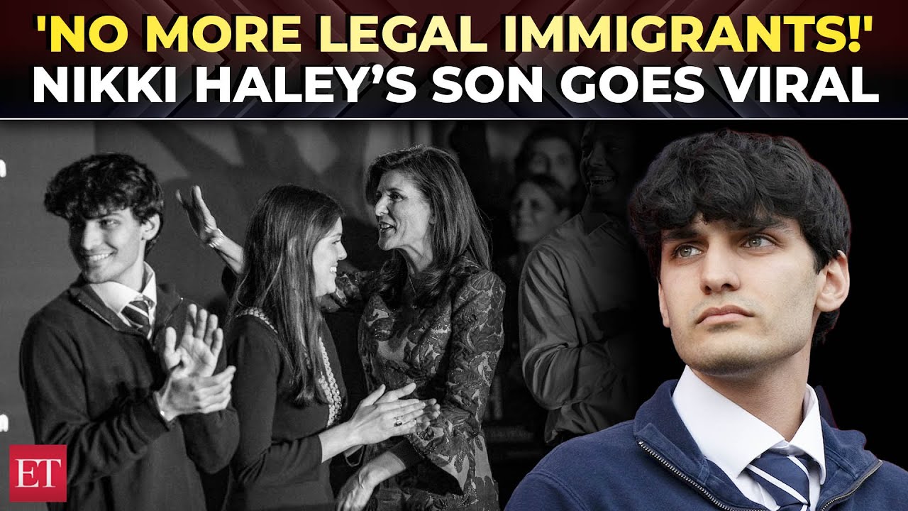 'Your mother is immigrant': Nikki Haley&rsquo;s gen-z son Nalin trolled online for H-1B visas 'hypocrisy'