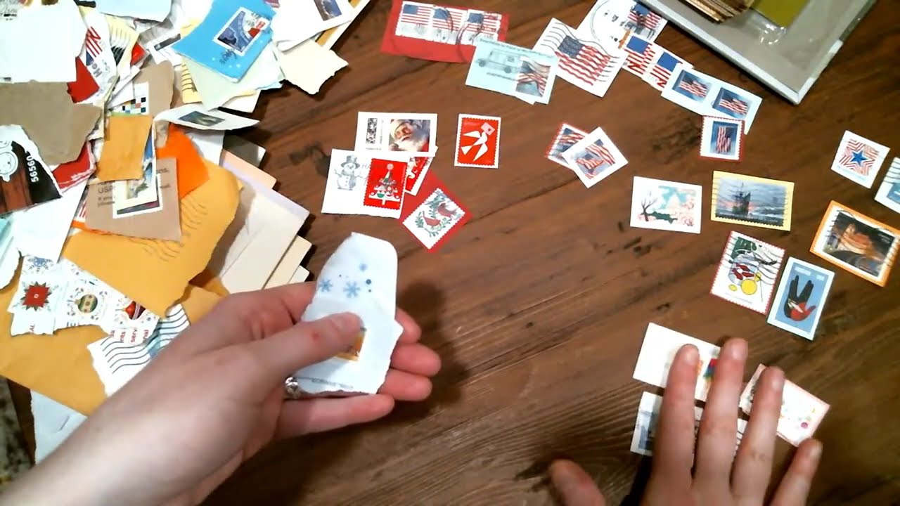 Postage Stamp Album - QWWM (Quiet Work With Me) - Kristen | Dote Note + Gift
