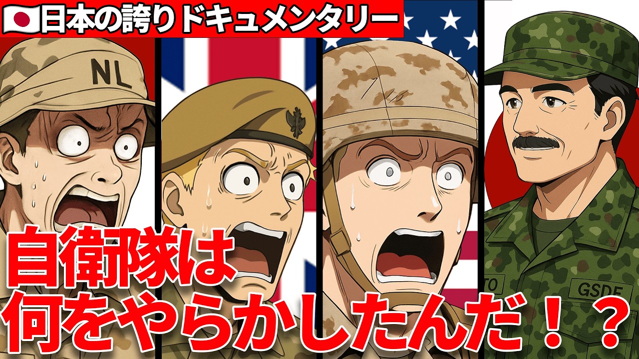 【海外の反応】こんな軍隊は有りえない！！イラクの復興支援へ向かった自衛隊を待ち受けていた試練とは！？【自衛隊】