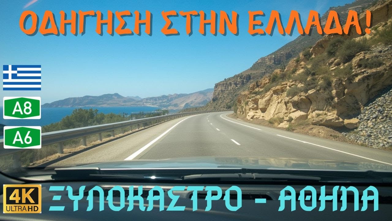 🚗 &Omicron;&delta;ή&gamma;&eta;&sigma;&eta; &sigma;&tau;&eta;&nu; &Epsilon;&lambda;&lambda;ά&delta;&alpha; 🇬🇷 | &Xi;&upsilon;&lambda;ό&kappa;&alpha;&sigma;&tau;&rho;&omicron; &rarr; &Alpha;&theta;ή&nu;&alpha; (4K Real Time) | &Chi;&alpha;&lambda;&alpha;&rho;&omega;&tau;&iota;&kappa;ή &Mu;&omicron;&upsilon;&sigma;&iota;&kappa;ή 🎵