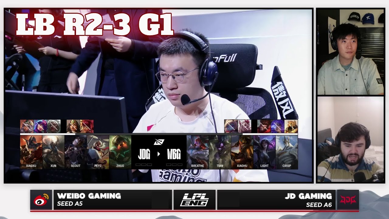 WBG vs JDG - Game 1 | Round 2 S15 LPL Summer Playoffs 2025 | Weibo Gaming vs JD Gaming G1 full