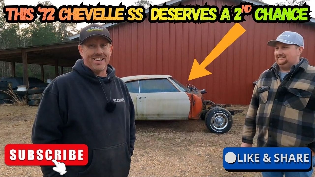 Ep  132 We finally have a plan for Chase's '72 Chevelle SS after sitting 20 years