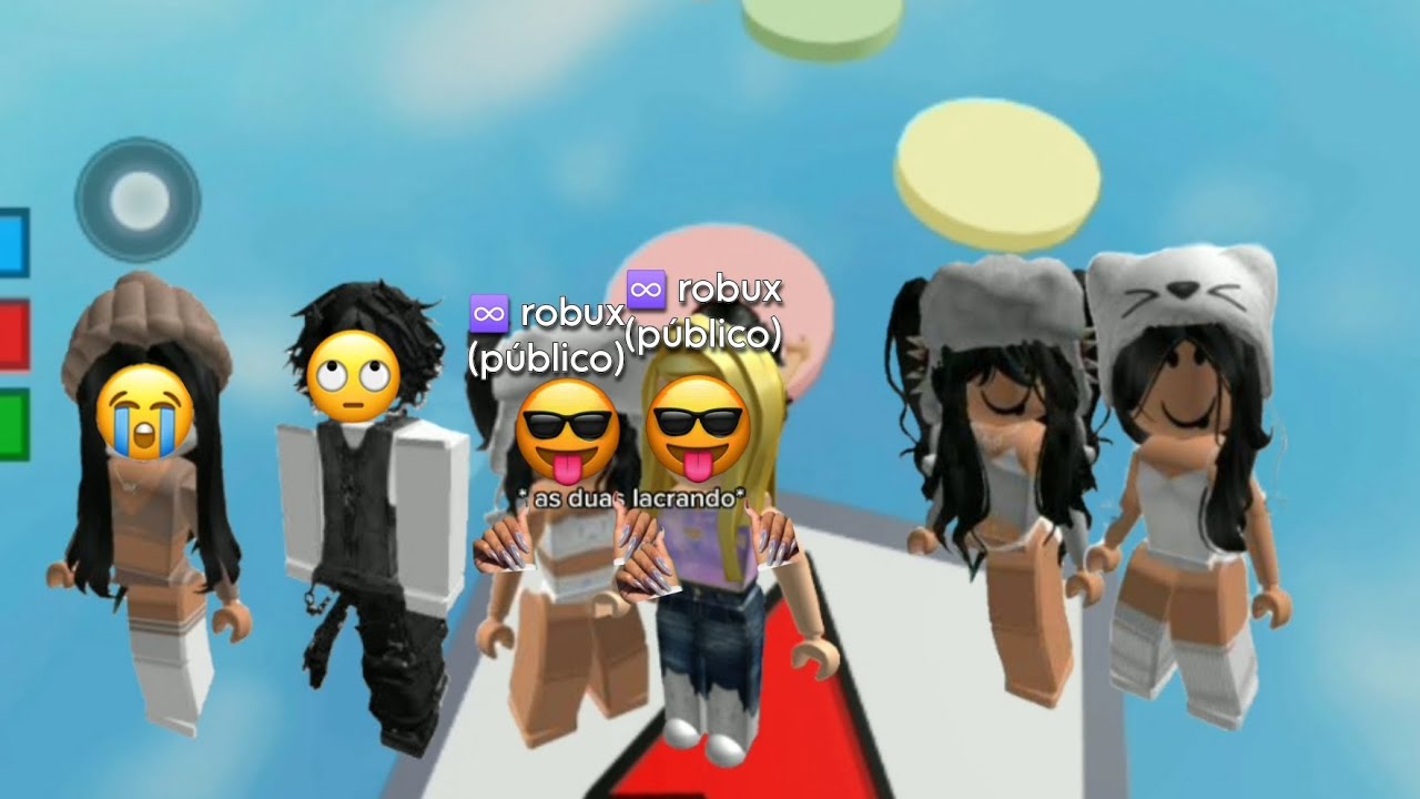 A menina que ganhou robux infinito ( fiz na zuera😚)