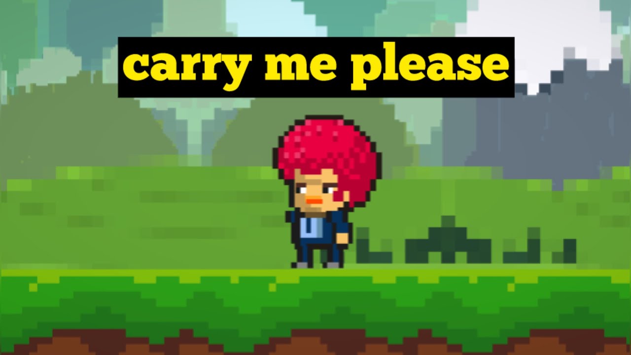 why pros dont carry noobs | Pixel Survival Game 2