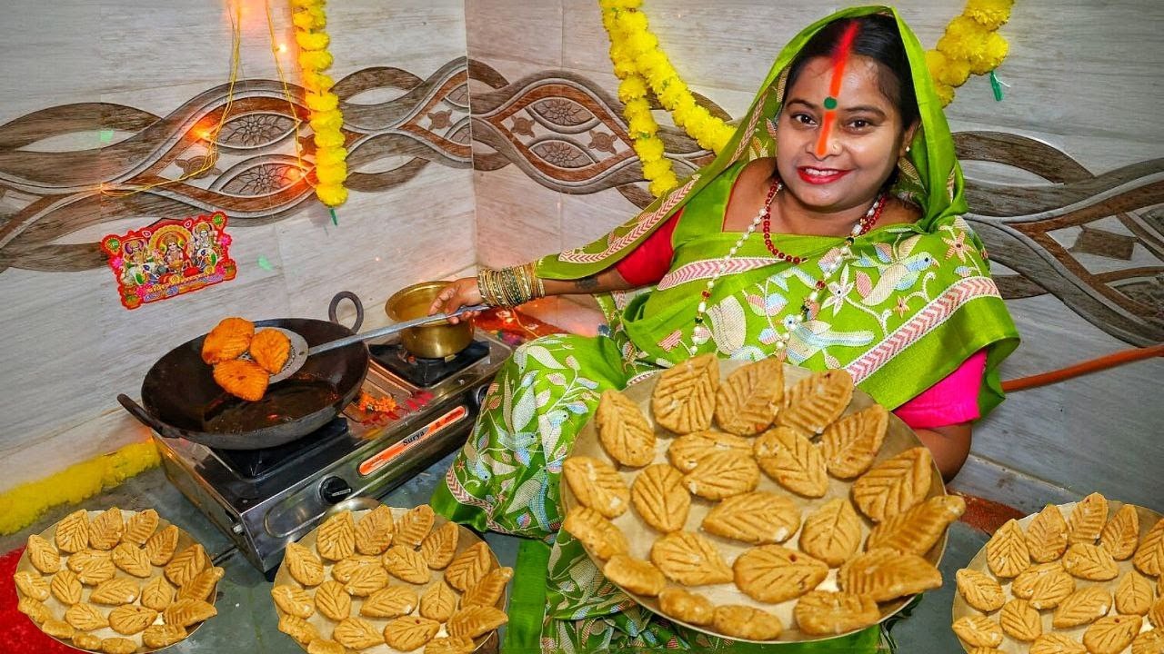 छट पूजा के लिए ठेकुआ कैसे बनाते है बिस्किट की तरह खस्ता ठेकुआ Khasta Bihari  thekua | Anita ji