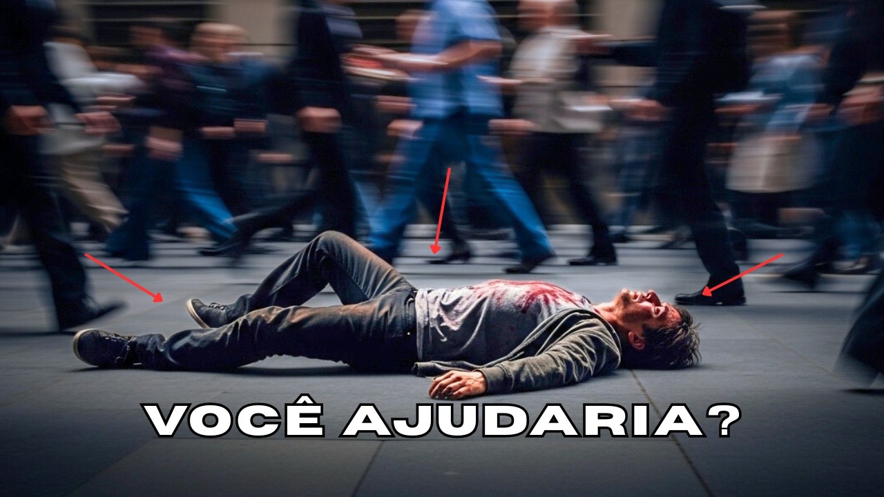 90% das Pessoas Ignoram Quem Precisa de Ajuda — Experimento do Bom Samaritano