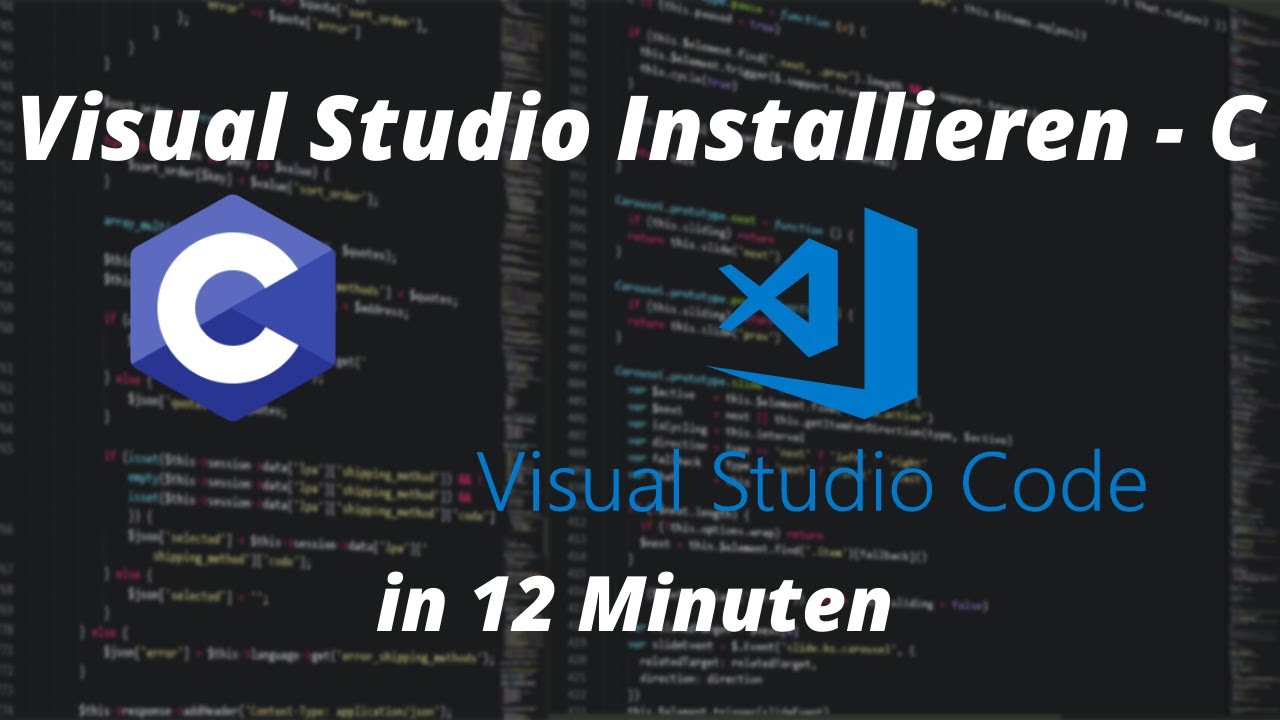 Visual Code C installieren | C Programmieren für Anfänger
