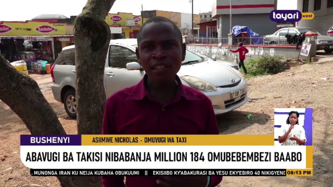 #AGENSHONGA:  ABAVUGI BA TAKISI NIBABANJA MILLION 184 OMU BEBEMBEZI BAABO - BUSHENYI
