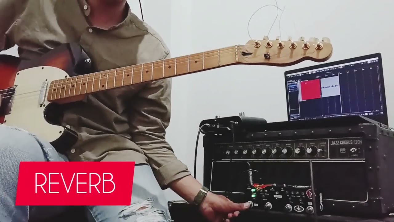 Test Mosky Sol918 Multieffects Pedal - Mosky Sol918 REVERB - DELAY - OVERDRIVE - DISTORTION