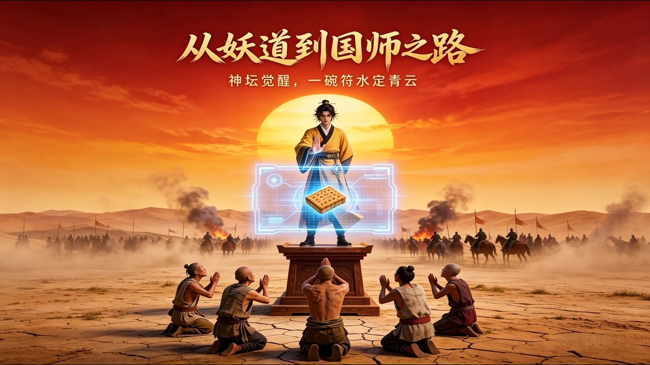 大乾末年，穿越者刘玄化身妖道，觉醒声望系统，以现代物资为神通凝聚民心，平奸商、败官军、结盟收服各方势力，大败郑必昌后建立大汉登基称帝，布局争霸天下。