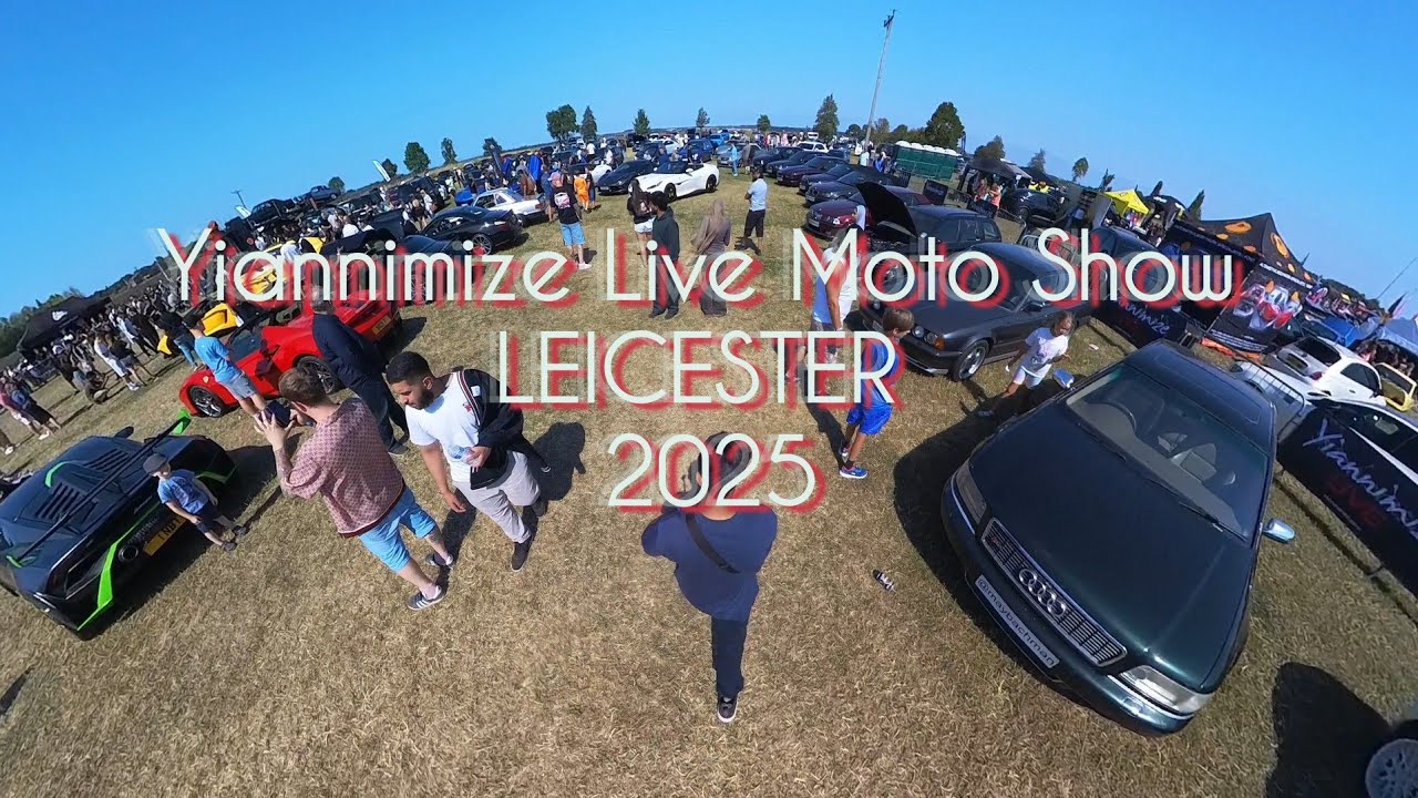 Yiannimize Live Leicester Motor Show 