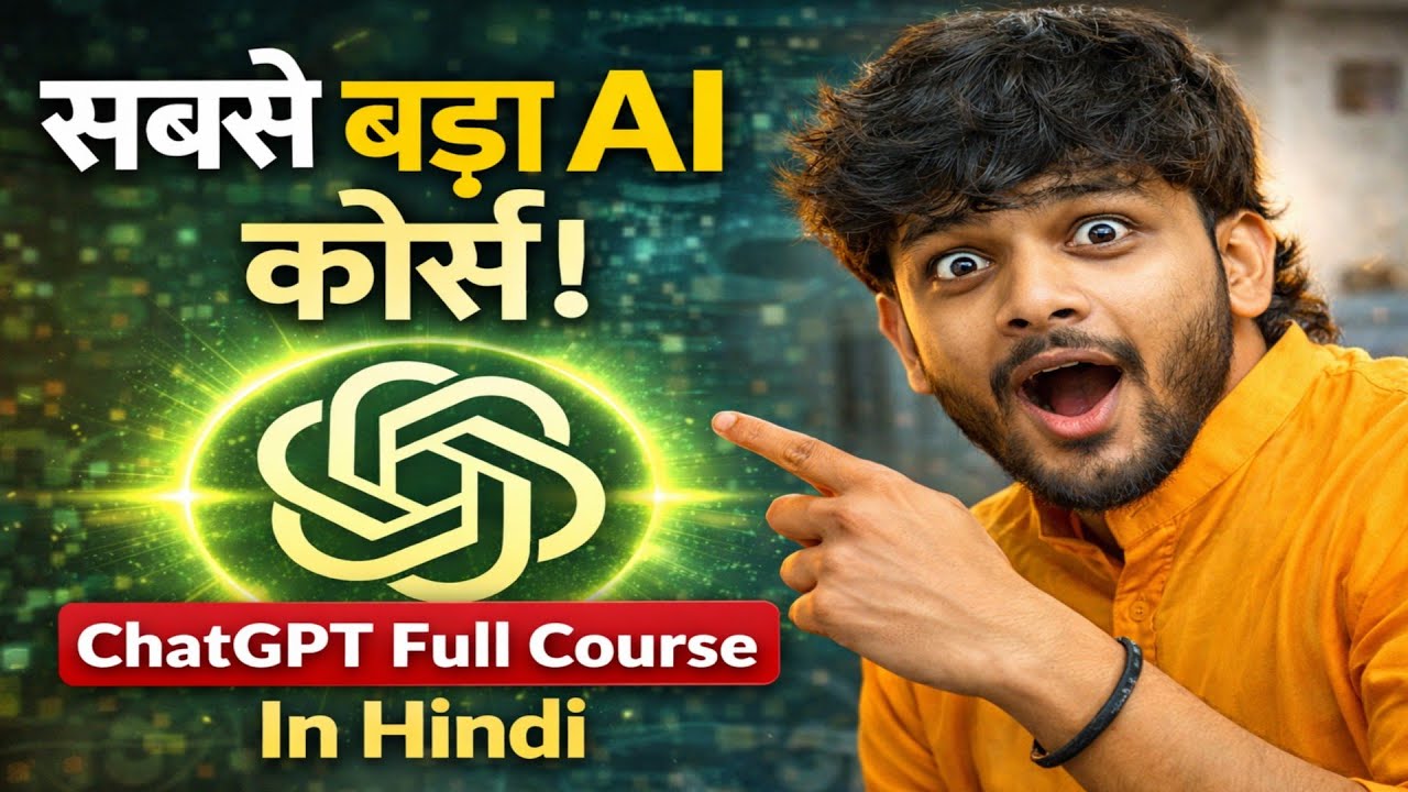 Prompt Engineering Full Course in Hindi | ChatGPT AI Complete Guide 2026