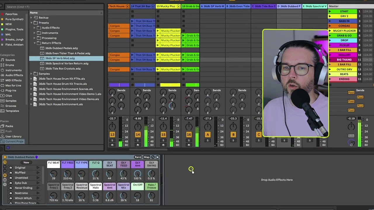 36db's Tech House Environment - Modular Effects