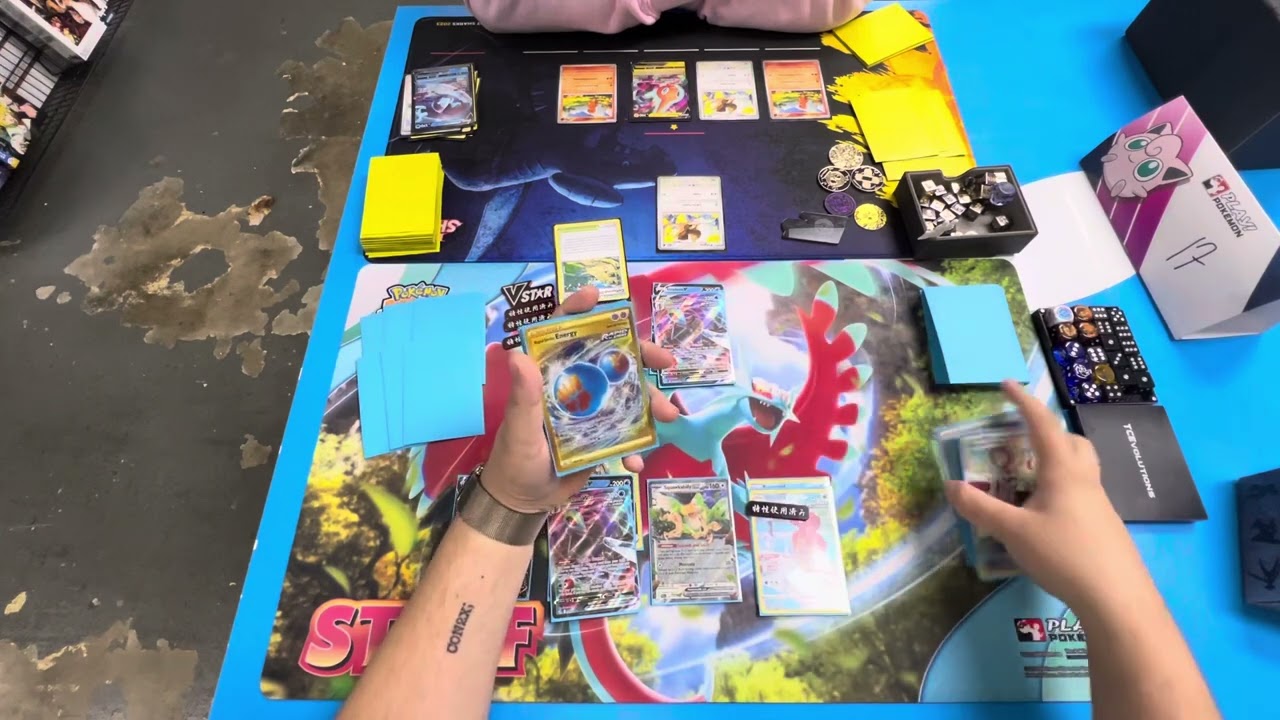 POV Pokémon TCG [Paradox Rift] Rapid Strike vs Charizard ex / TC’s Rockets / R1