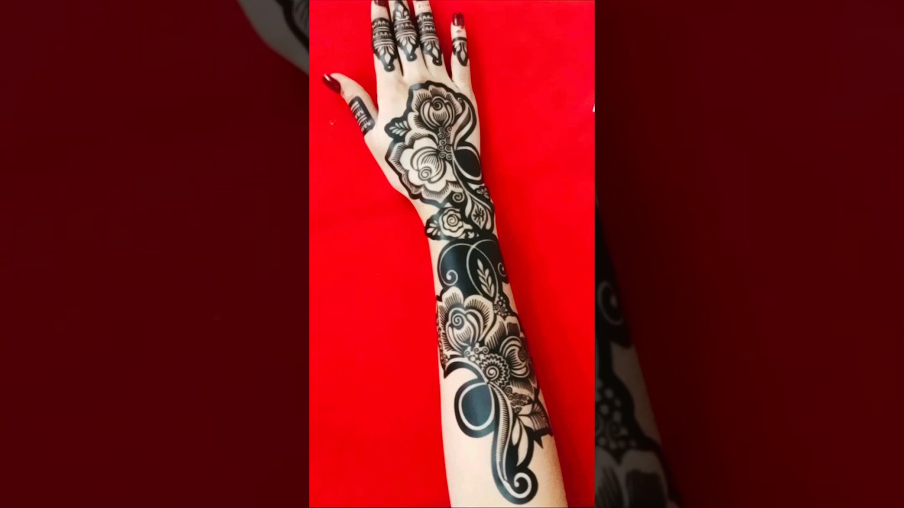 Tried affordable and reuseable mehndi sticker/how to apply mehndi sticker