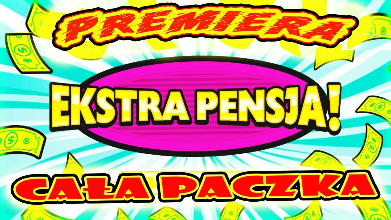 💰💰 EKSTRA PENSJA 💰💰  PREMIERA 🤩🤩 CAŁA PACZKA  🤑 Zdrapki​​​ Lotto​ EXTRA Pensja 2022r.