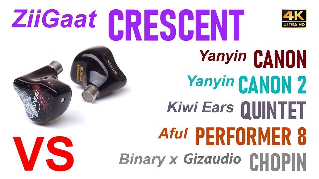 ZiiGaat Crescent vs Binary Chopin vs Aful Performer 8 vs Yanyin Canon vs Canon 2 vs Kiwi Quintet