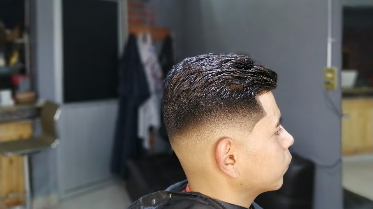 degradado skin fade o high fade  en cabello paso a paso fácil y rápido para hombre for men