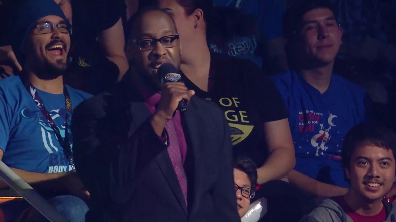 Blakinola Announcer Intro for NA LCS Spring Finals CLG vs TSM 2016