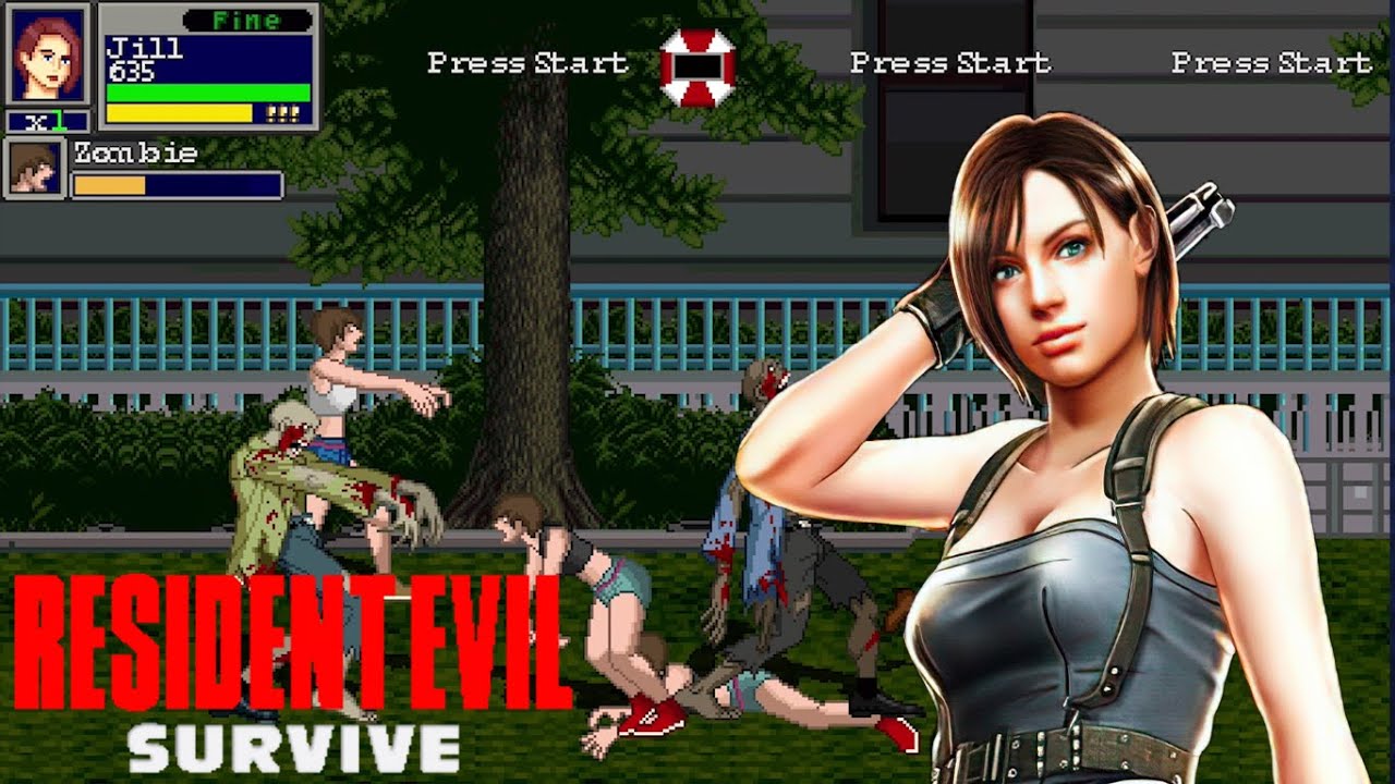 Raccoon City - Resident Evil: Survive (Openbor Game)