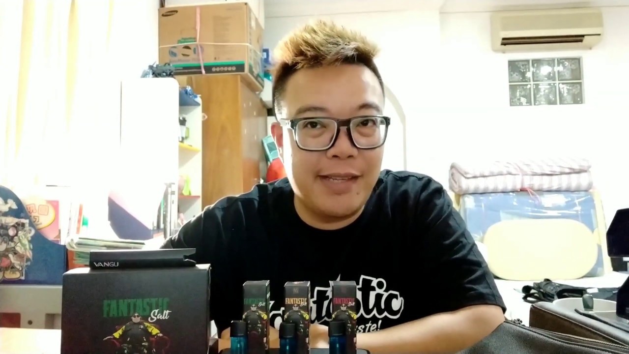 FANTASTIC NIC SALT REVIEW BY DEXTER TAY (ENGLISH REVIEW)
