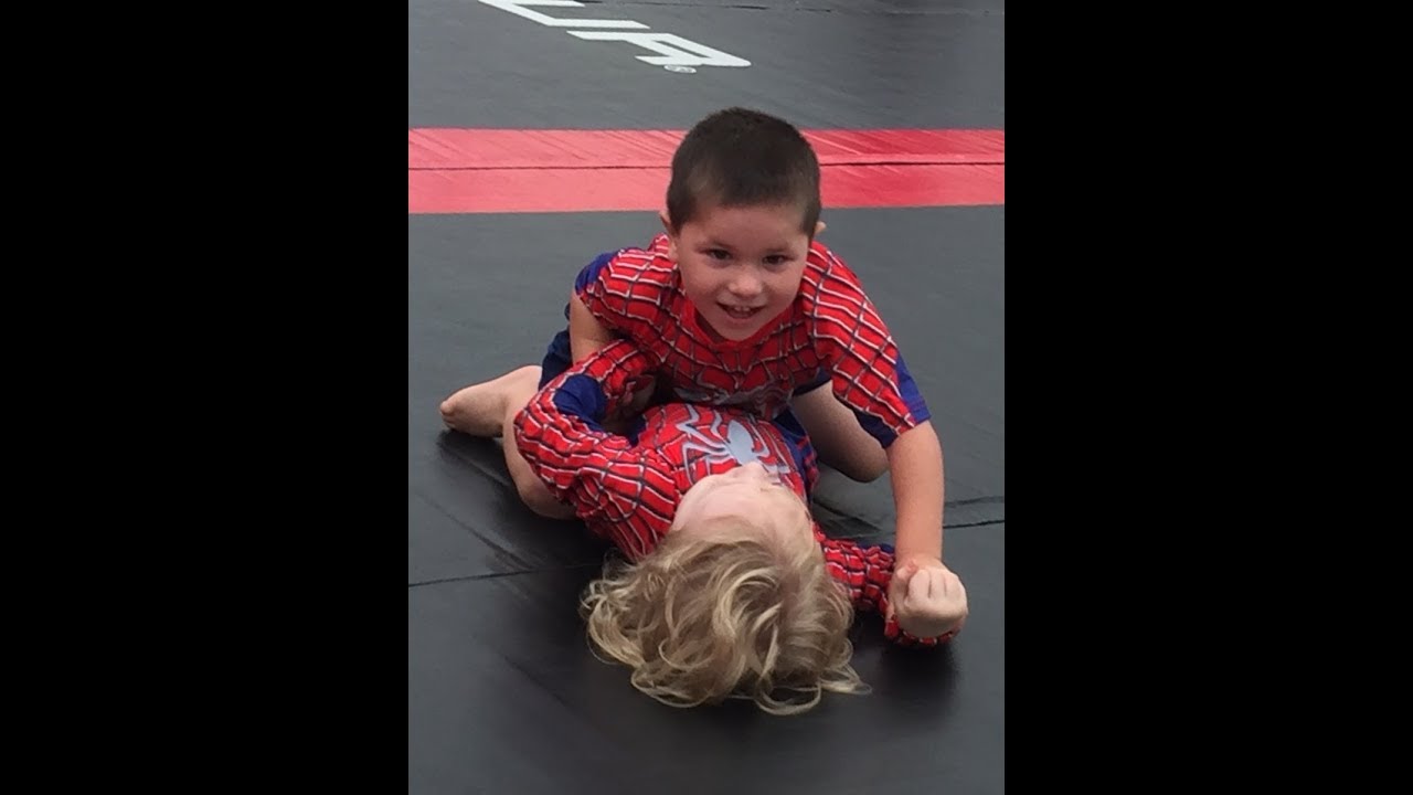 Kids Jiu Jitsu -- Spiderman v. Spiderman