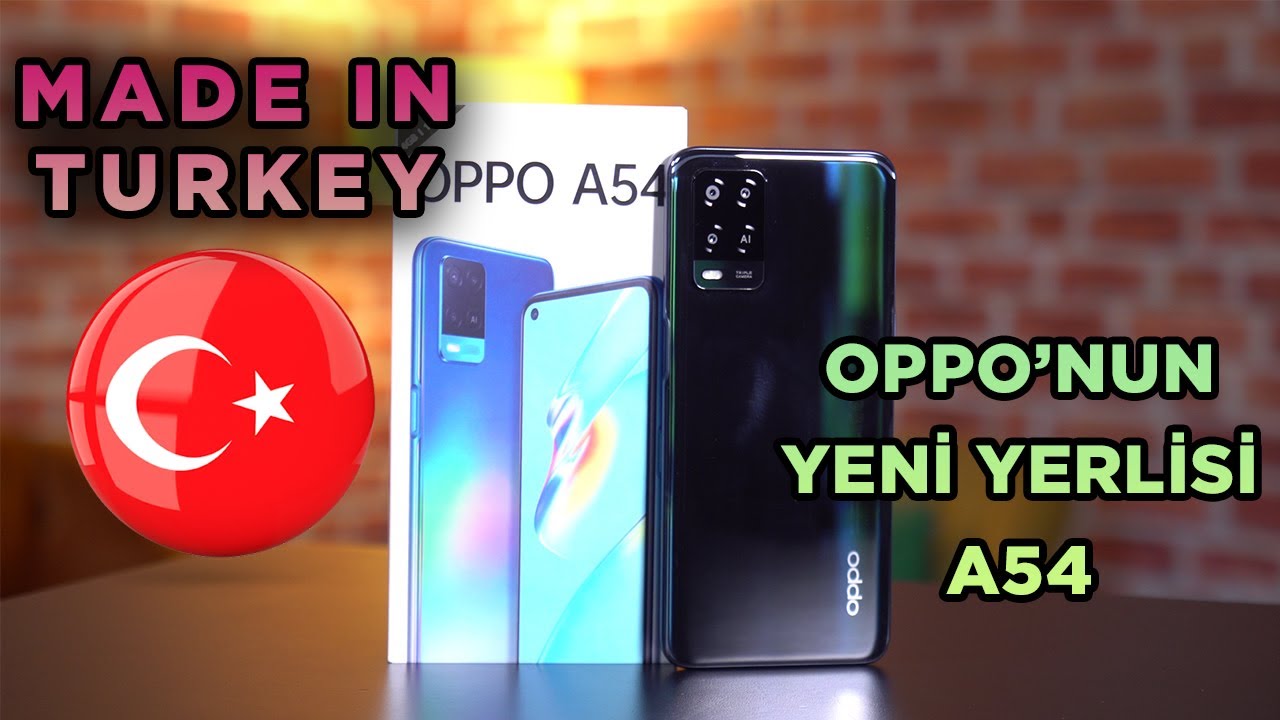 Oppo A54 Kutu Açılışı | Yerli Oppo telefonlara bir yenisi daha eklendi!