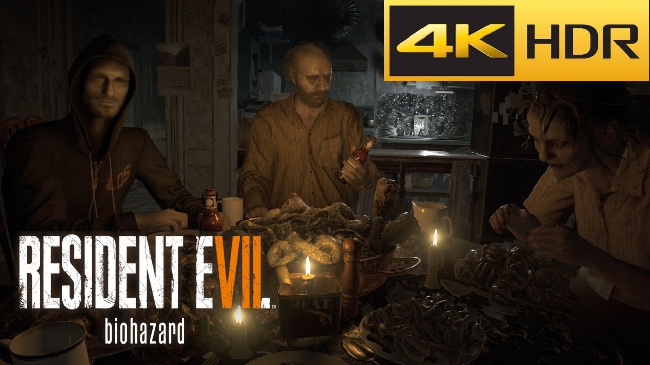 🧟 Resident Evil VII / 7 PS4 Pro gameplay【4K HDR】