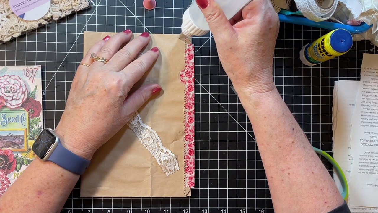 Use It Up (T)uesday!   Making Ephemera from my Use It Up Box!