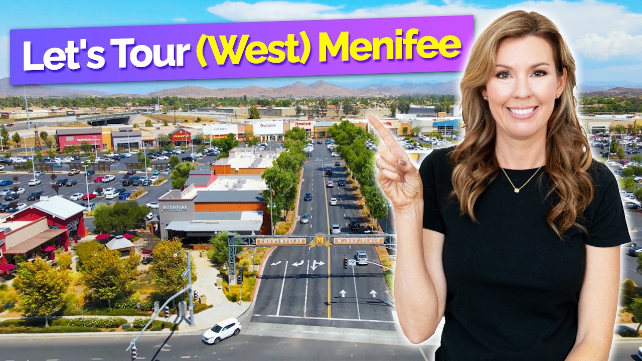 West Menifee CA VLOG Tour | Menifee Town Center, Shopping & Neighborhoods You’ll Love!