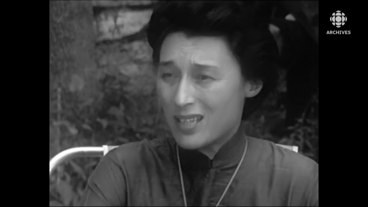Entrevue avec la romancière Han Suyin en 1959