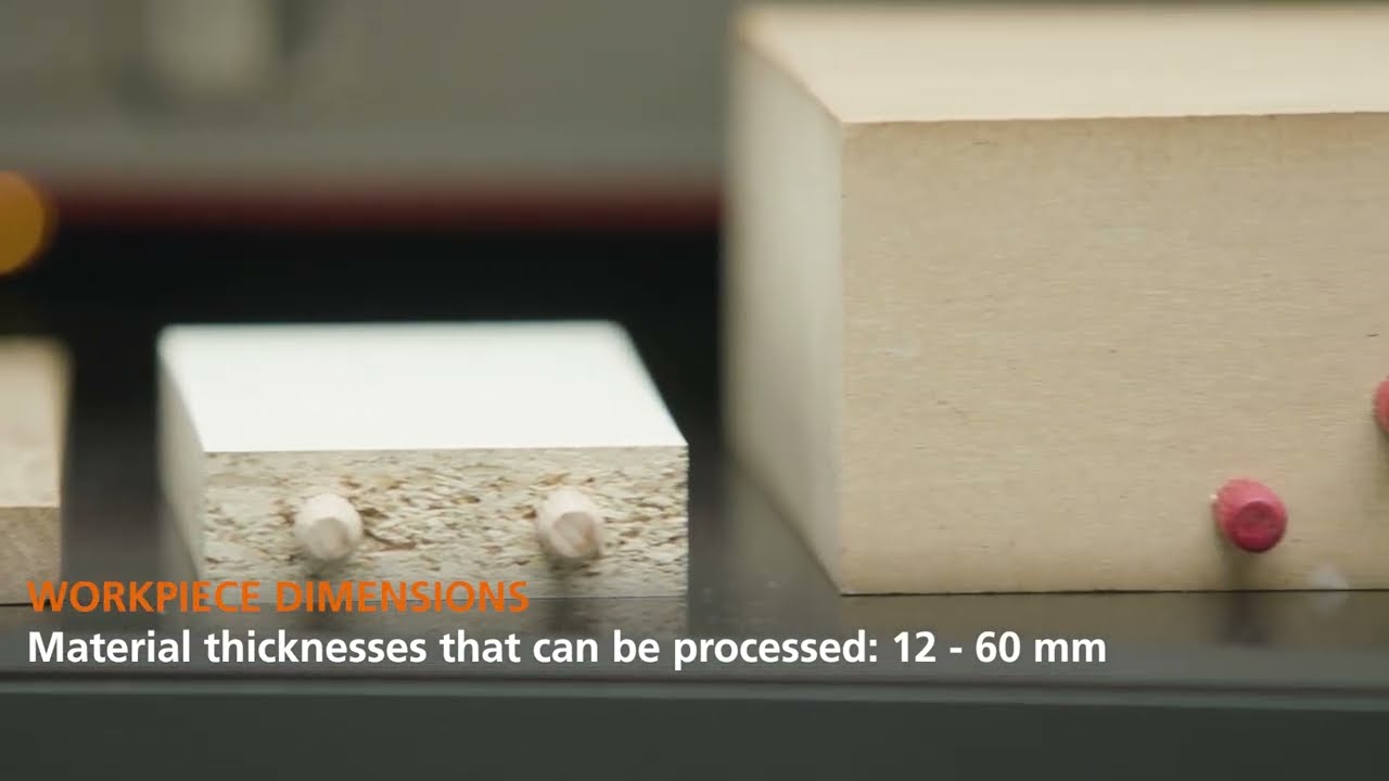 HOLZ-HER POWER-PIN 7605 - drilling and dowelling machines. Revolutionary tech and simple operation.
