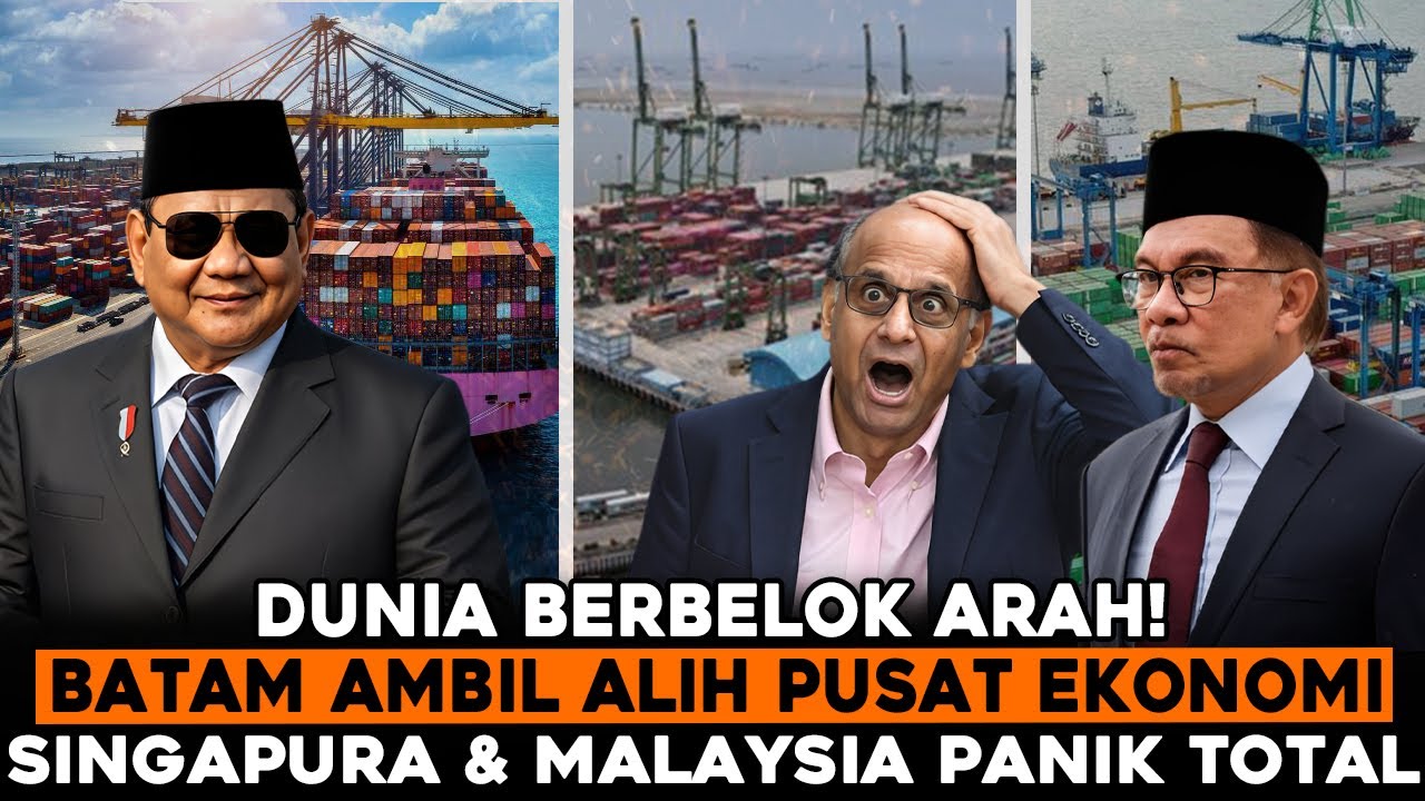 BATAM MELEDAK! Kota Ini Sekarang Disejajarkan dengan Singapura & Malaysia di Jalur Perdagangan Dunia