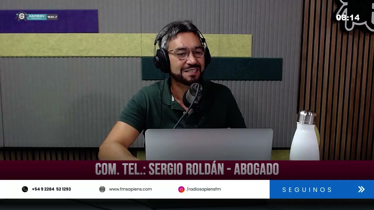 El ABOGADO SERGIO ROLDÁN nos dio su punto de vista respecto a la LEY DE INPUTABILIDAD para MENORES.
