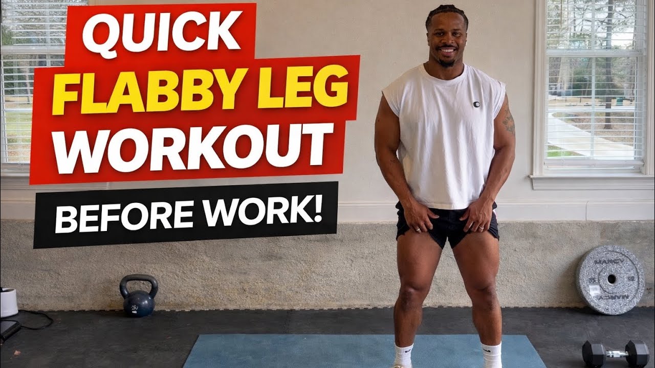 5-Min Lower Body Workout for Flabby Legs (No Equipment)